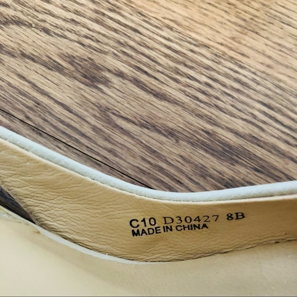 Cole Haan Sling Back Beige Leather 8 - Picture 8 of 8